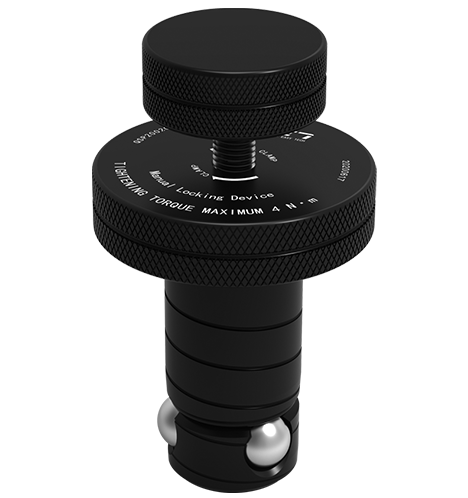 Golyózár az ujjcsavarral